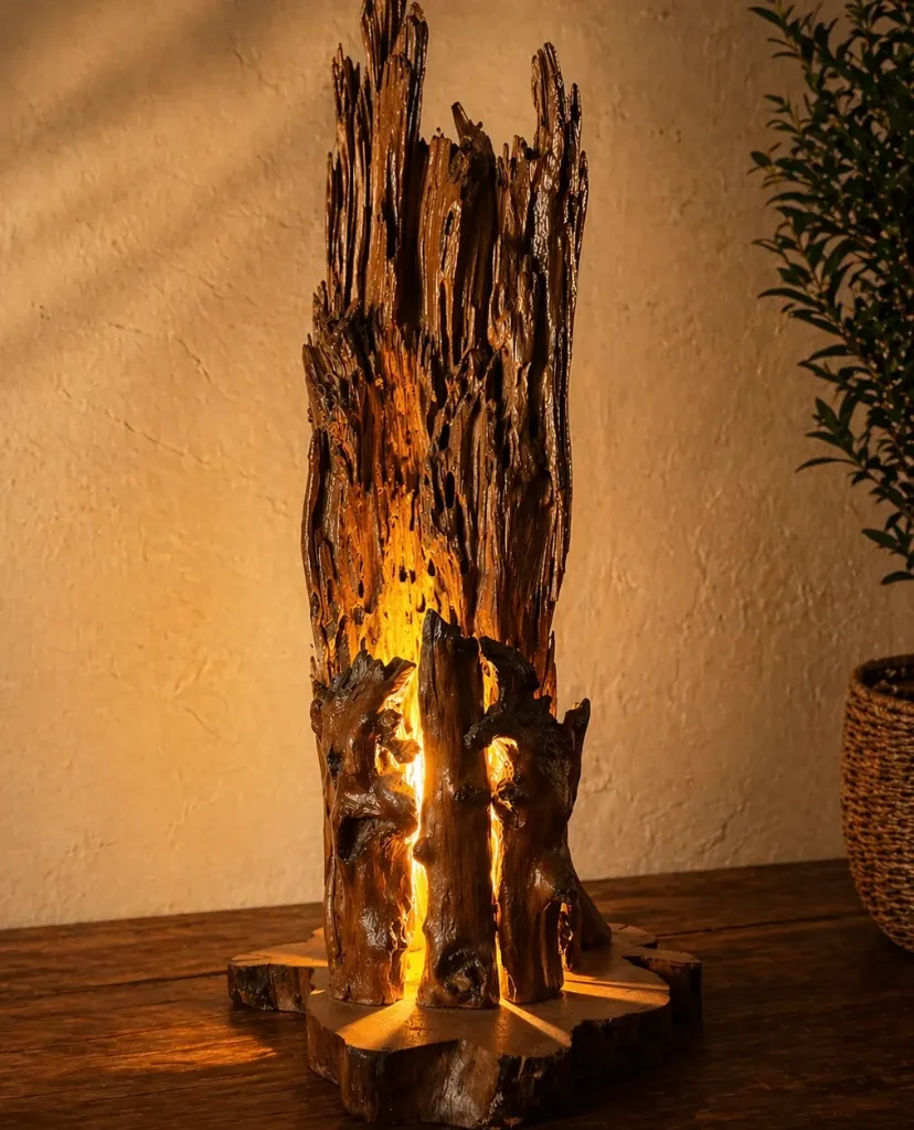 Naturanl Stand Lamp
