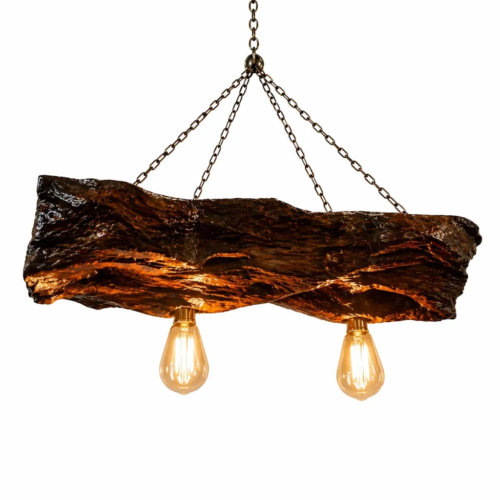 Ceiling Wood Light M